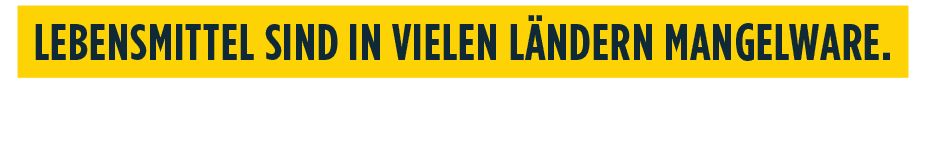 alt="Limited Edition Text gelb weiß Nahrungsmittelknappheit Ernährung 2022 Compassion Deutschland"