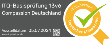 alt="2024_Siegel ITQ-Basisprüfung_Compassion Deutschland"