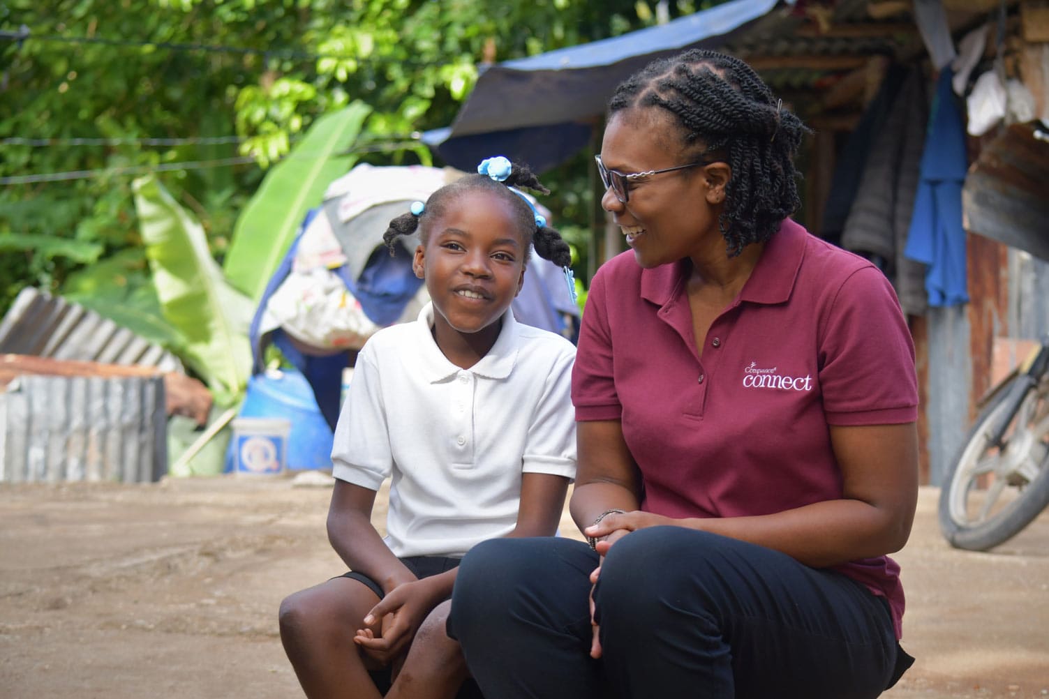 alt="Kinder aus einem Compassion Kinderzentrum, Armutsbekämpfung durch Compassion Patenschaft"