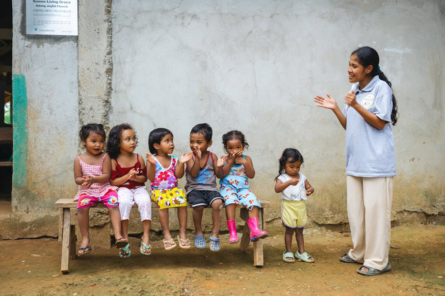 Warum Kinder bei Compassion im Blickpunkt stehen, Kinder im Kinderzentrum, Compassion Deutschland