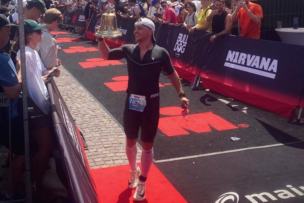 Ironman gegen extreme Armut – für Mütter und Babys, Artur Friedrich, Ironman Absolvent