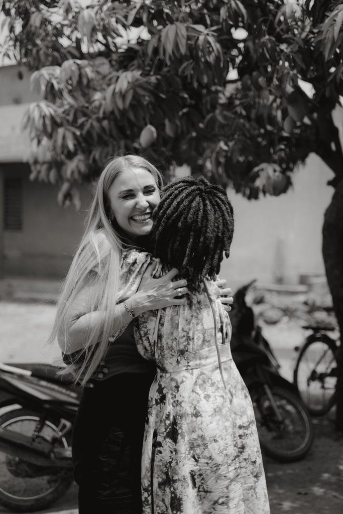 Deborah Rosenkranz in Burkina Faso, Compassion Deutschland