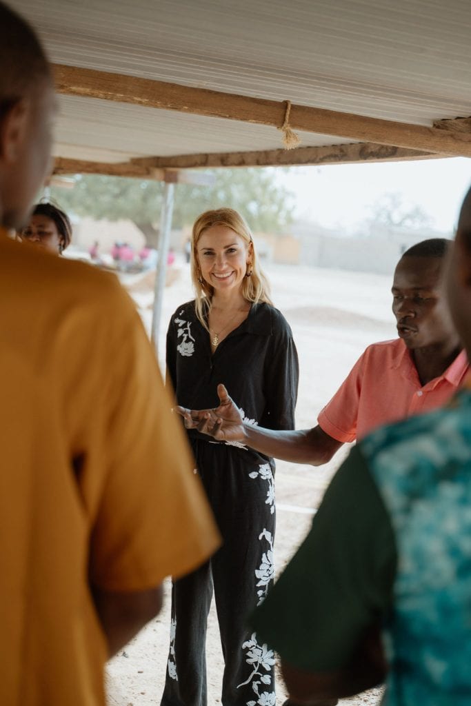Deborah Rosenkranz in Burkina Faso, Compassion Deutschland